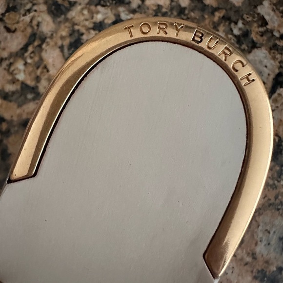 Tory Burch
Knotted Leather Ankle-Tie Sandals New Cream - Picture 11 of 13